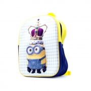Minions 'King Bob' 3d Eva School Bag Rucksack Backpack