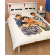 One Direction 'Crush' Panel Double Bed Duvet Quilt Cover Set