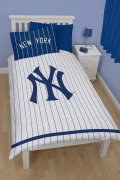 Major League Baseball Yankeed Bedding Single Duvet Cover Set