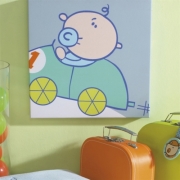 Izziwotnot Goochicoo Toy Boy Canvas Art Car