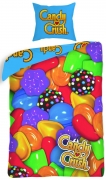 Candy Crush Rotary Single Bed Duvet Quilt Cover Set
