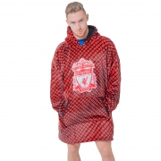 Liverpool Mesh One Size Fc Football Lounge Gown Official Adult