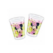 Disney Minnie Mouse Bow-tique 8 Pack 200ml Cups Party Accessories
