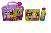 Lego Friends 'Lime Green' Lunch Box and Bottle Set