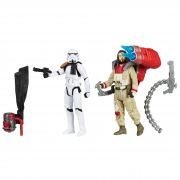 Disney Star Wars Rogue One 'Baze Malbus & Stormtrooper' Action Figure Toy