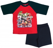 Avengers 'Action' Boys Short Pyjama Set 7-8 Years