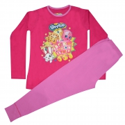 Shopkins Girls 'Dark Pink' 4-10 Years Pyjama Set